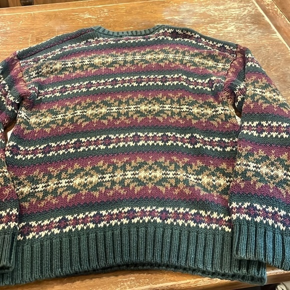 Vintage Woods & Gray Snowflake Sweater - Picture 4 of 4